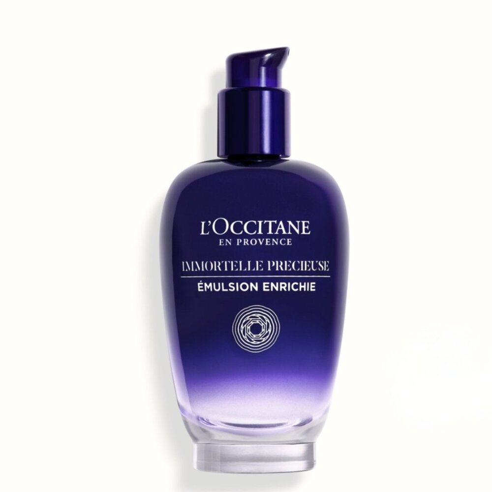 New in Box L'OCCITANE Immortelle Precieuse Enriched Emulsion 2.6 oz